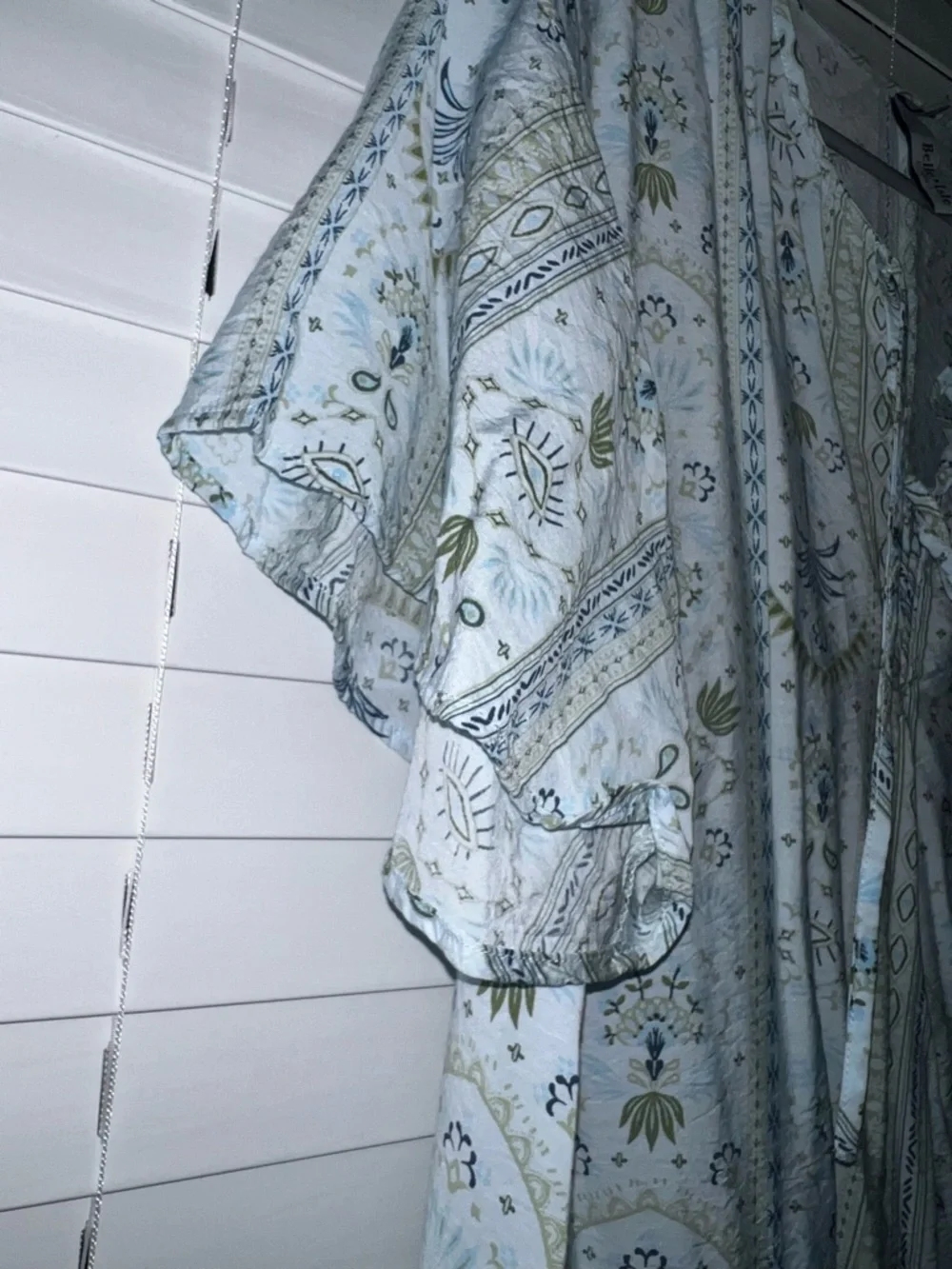 Torrid Belle Isle Light Blue Tropical Print Dress - Size 0 - Picture 6 of 7